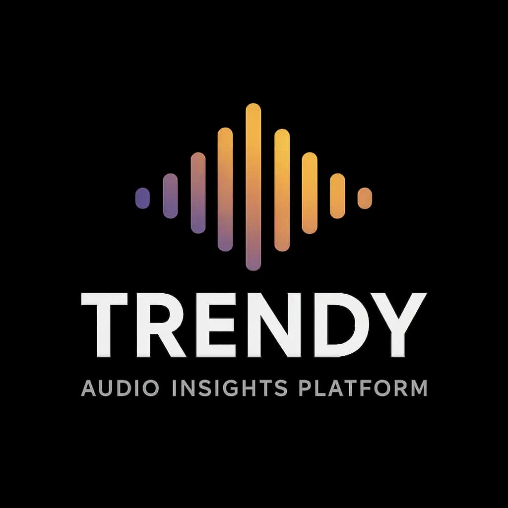 Trendy Audio Insights Platform