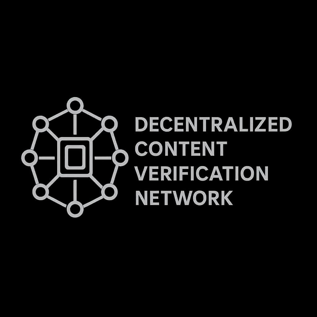Logo for Decentralized Content Verification Network