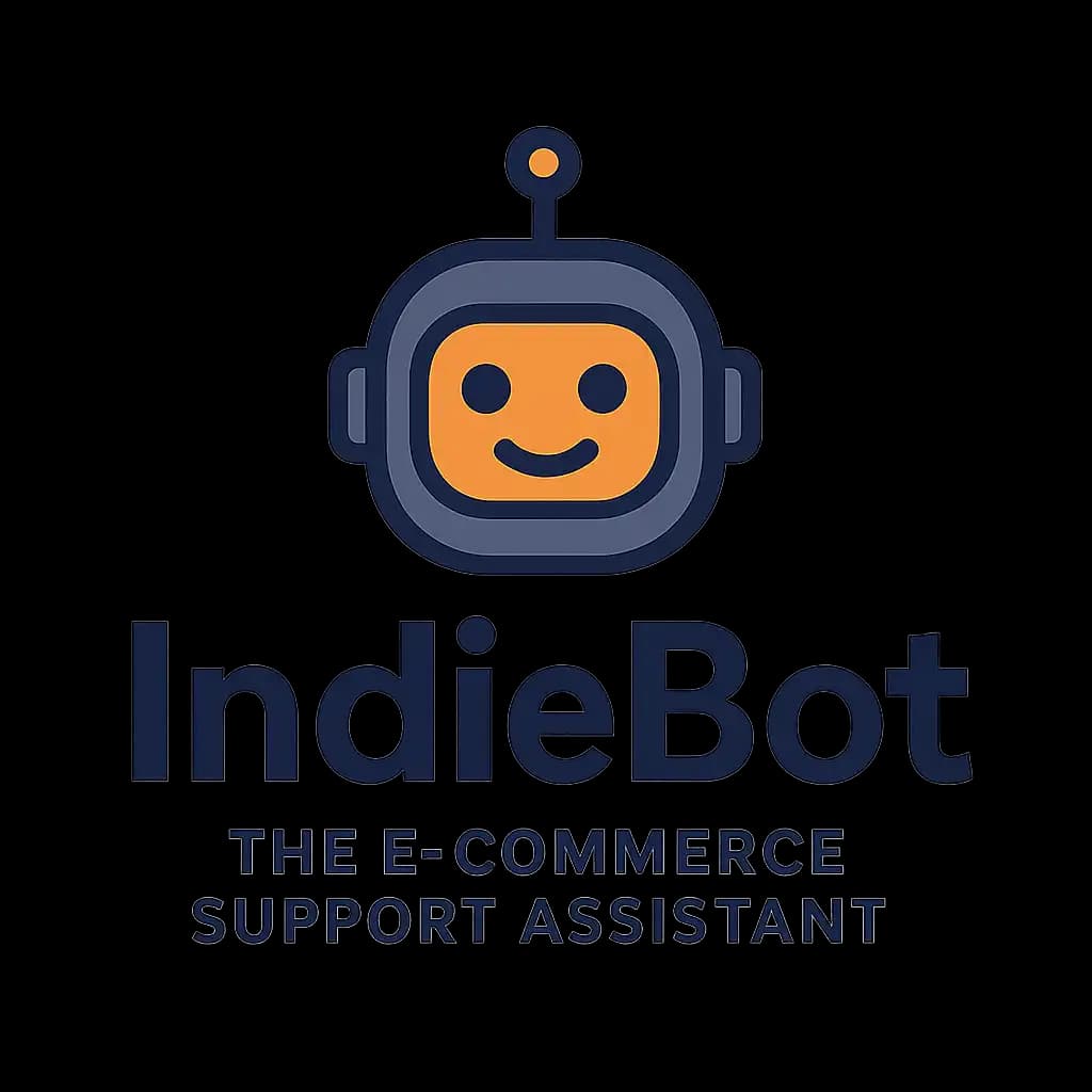 Logo for IndieBot: The E-Commerce Support Assistant