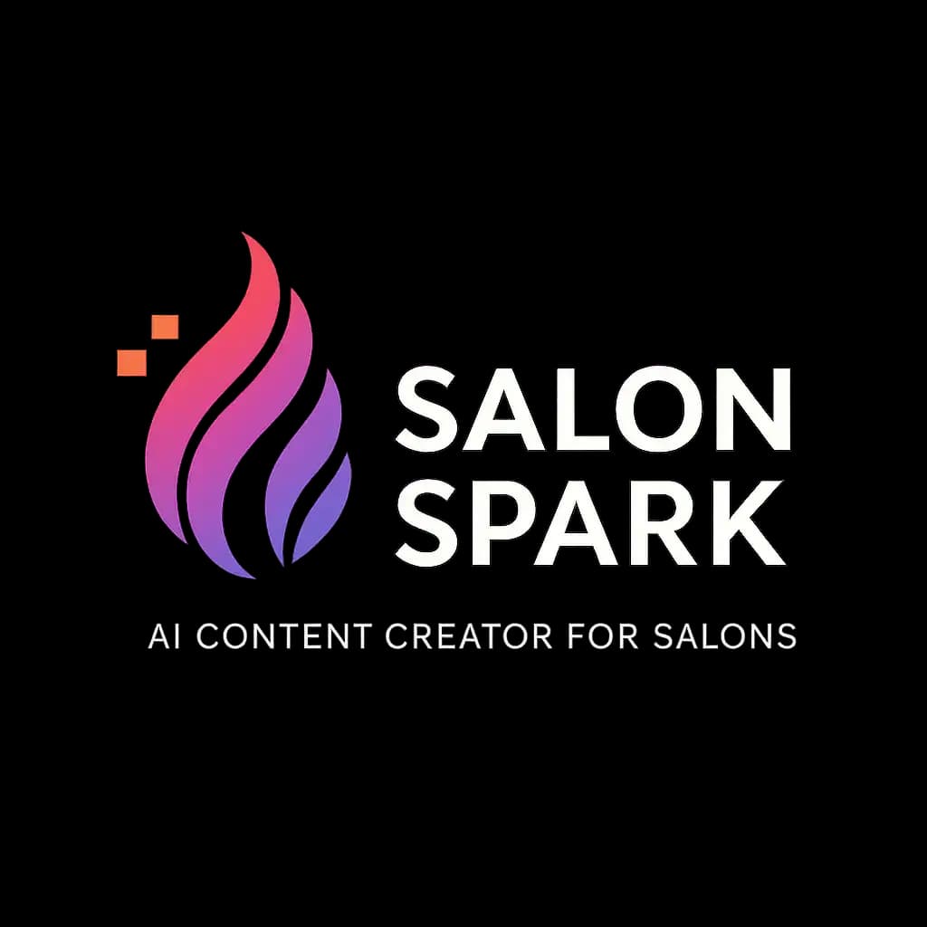 Logo for SalonSpark: AI Content Creator for Salons