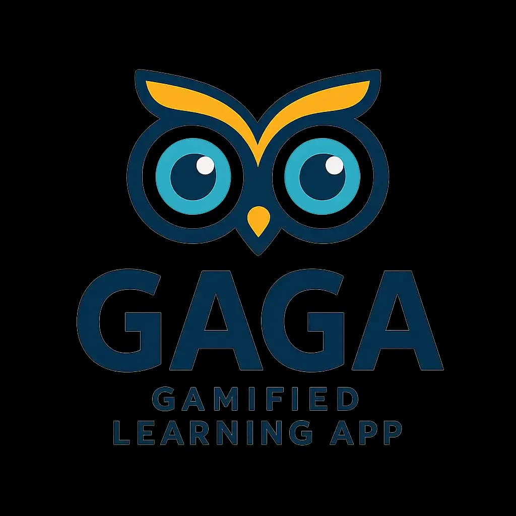 Logo for Gaga Gamified Learning App