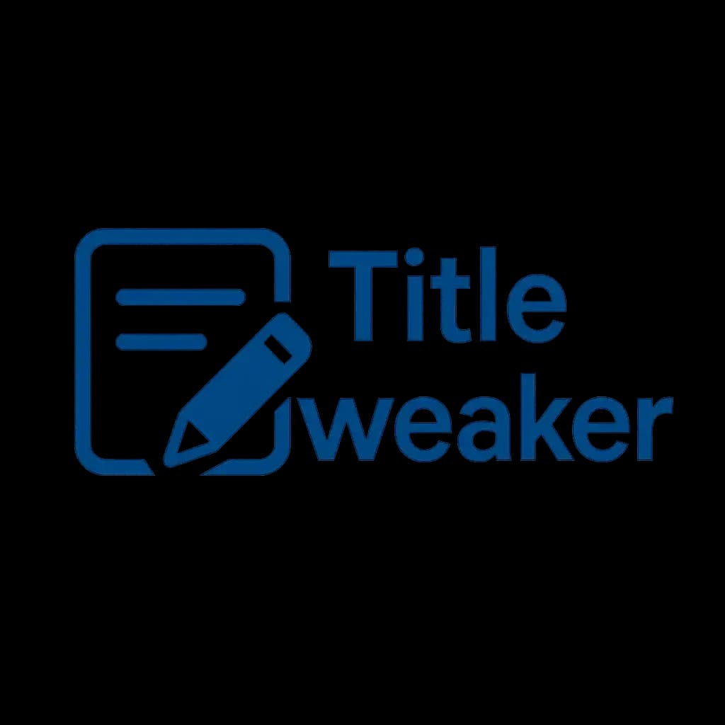 Logo for Title Tweaker