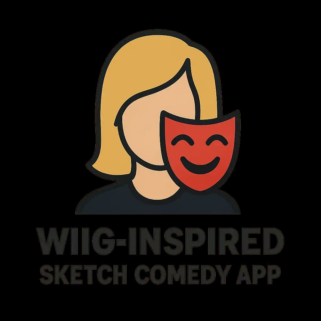 Wiig-Inspired Sketch Comedy App