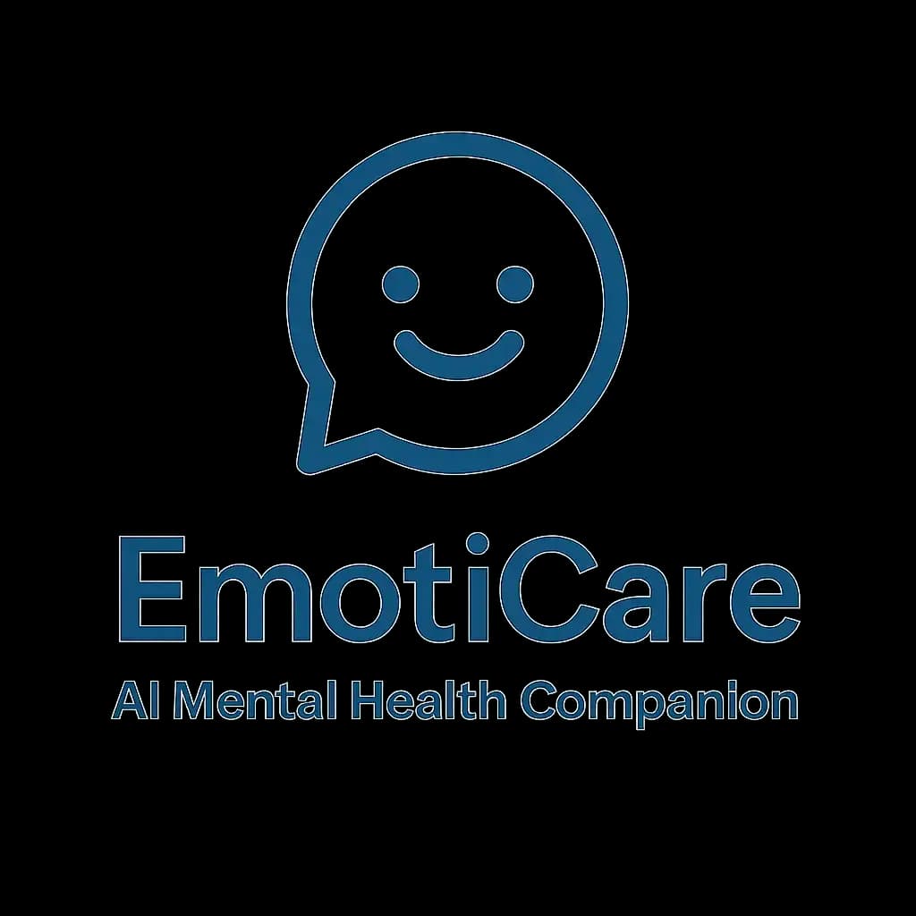 Logo for EmotiCare: AI Mental Health Companion